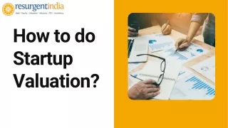 How to do Startup Valuation?