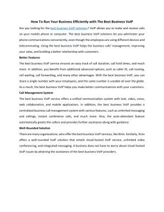 how to run your business efficiently with