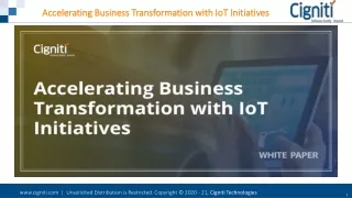 accelerating business transformation with