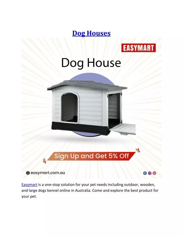 dog houses