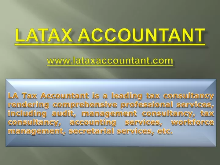 latax accountant www lataxaccountant com