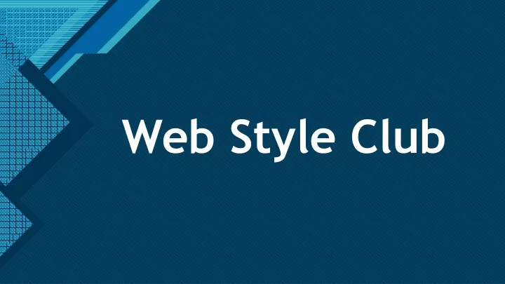 web style club