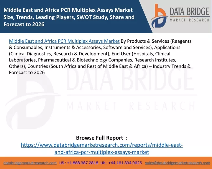 middle east and africa pcr multiplex assays
