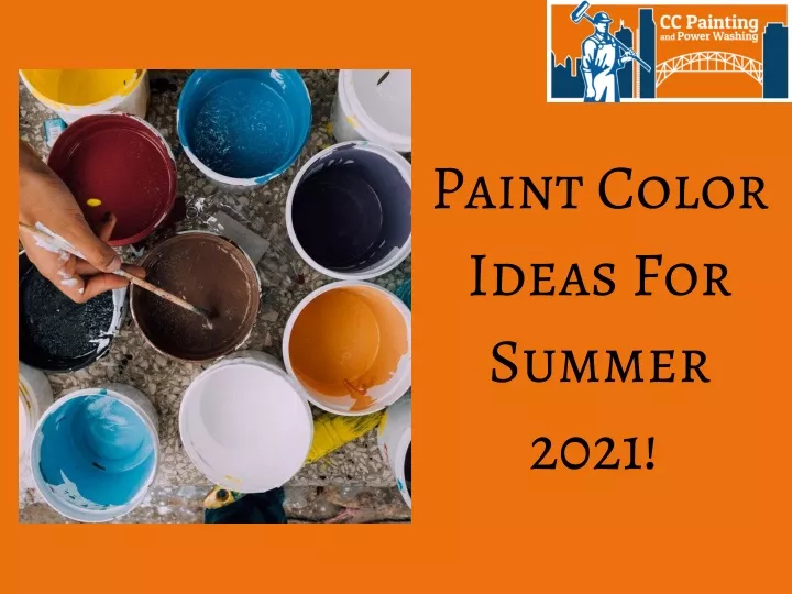 paint color ideas for summer 2021