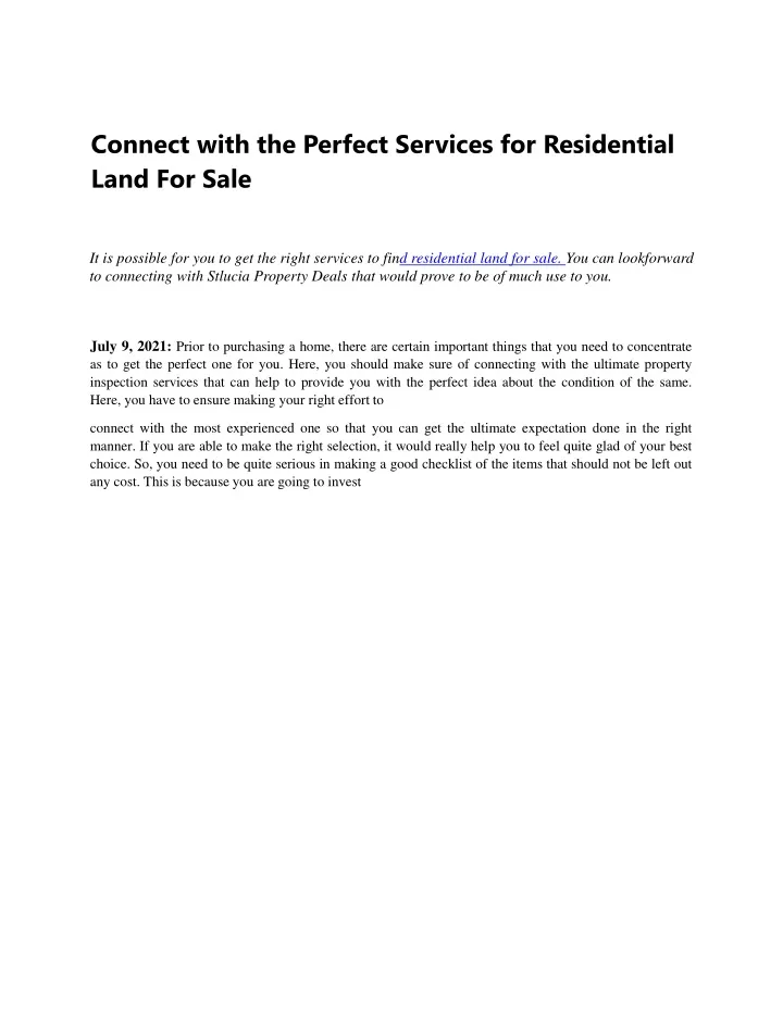 connect with the perfect services for residential