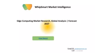 PPT_Edge Computing Market