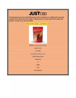 confusing about how much should cbd gummies take