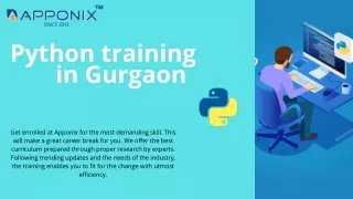 Python Training in Gurgaon, Request Demo Class