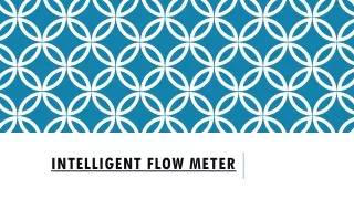 intelligent flow meter