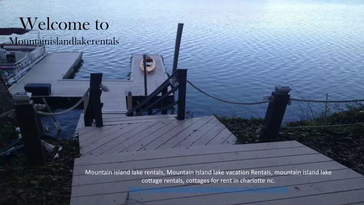 welcome to mountainislandlakerentals