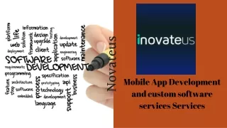 Mobile App Development and custom software services