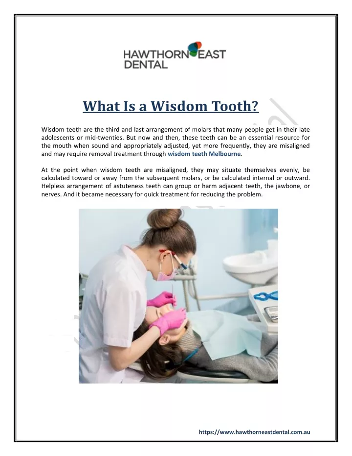 what is a wisdom tooth