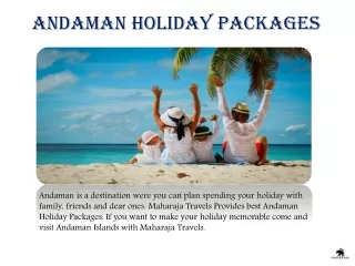 ANDAMAN HOLIDAY PACKAGES
