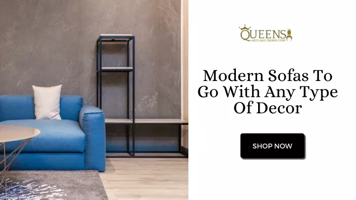 modern sofas to go with any type of decor