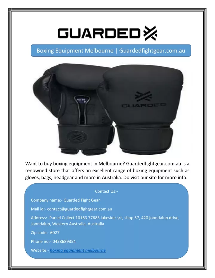 boxing equipment melbourne guardedfightgear com au