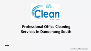 Professional Office Cleaning Services in Dandenong South