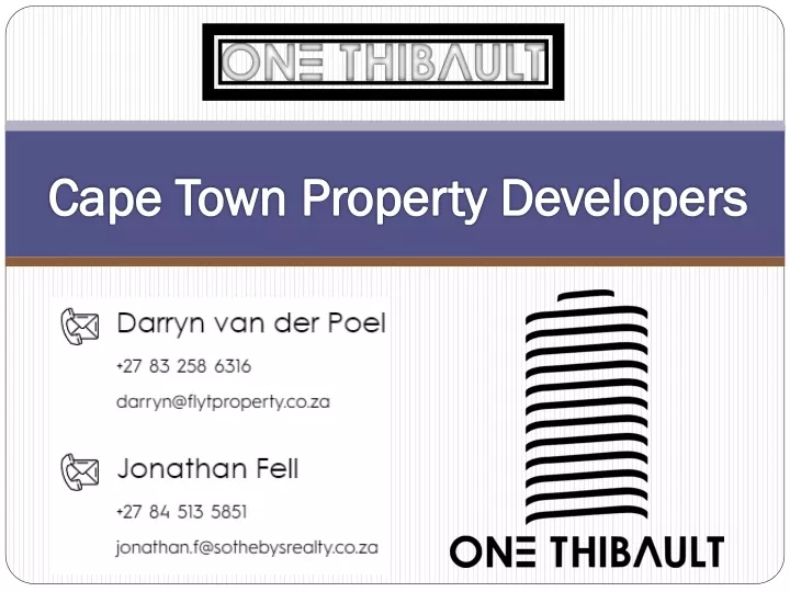 cape town property developers