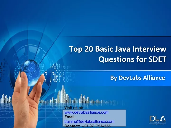 top 20 basic java interview questions for sdet