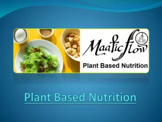 What Is Plant Based Nutrition & Why Should You Try It