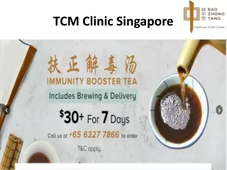 TCM Clinic Singapore