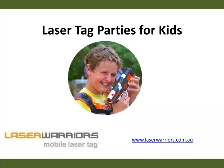 laser tag parties for kids