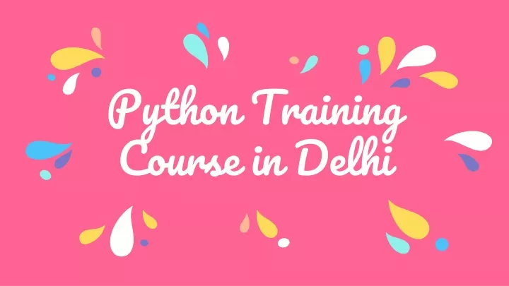 python training course in delhi