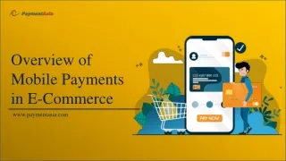 overview of mobile payments in e commerce