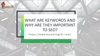 what are keywords and why are they important to seo
