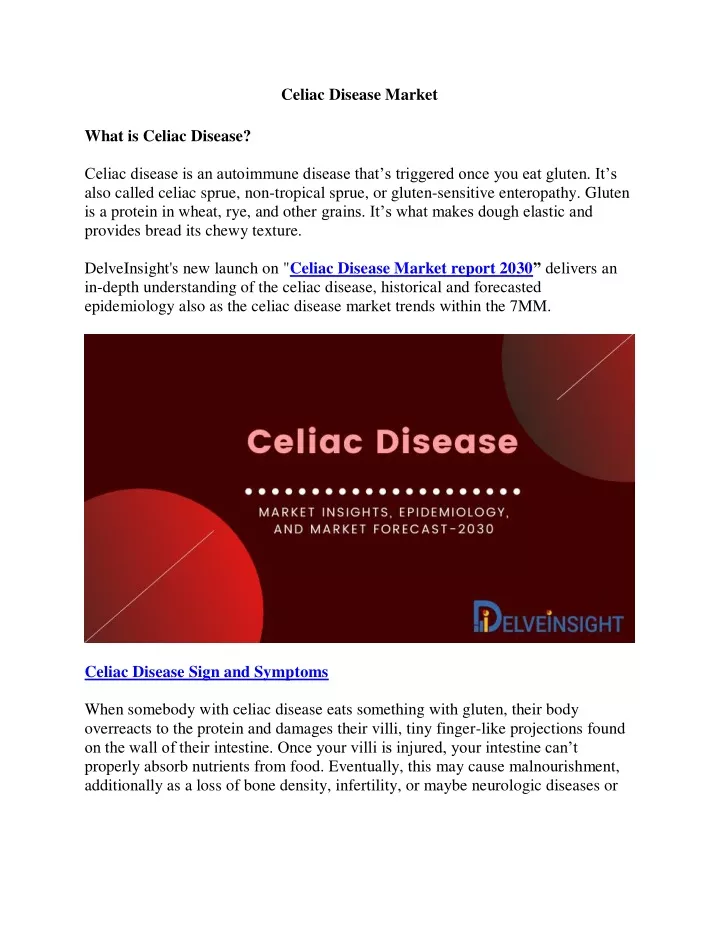 celiac disease market
