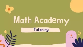 Online Mathematics Course – Math Academy Tutoring