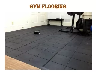 gym flooring