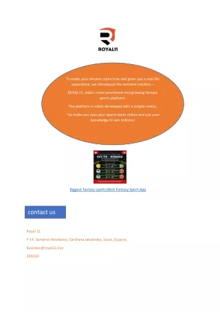 Best trusted fanatsy app