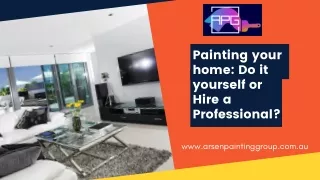 Painting your home: Do it yourself or hire a professional?