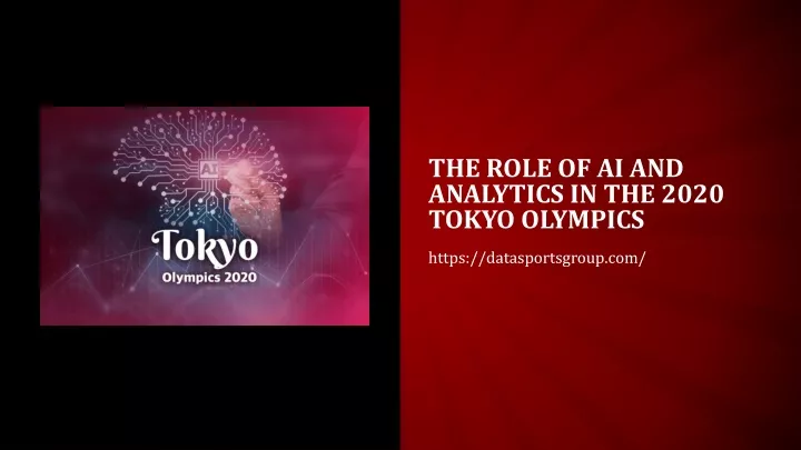 the role of ai and analytics in the 2020 tokyo olympics