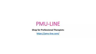 PMU-LINE - Shop for Professional Therapists