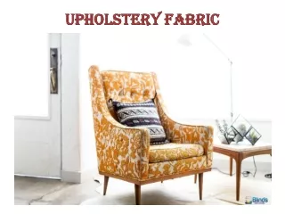 upholstery fabric