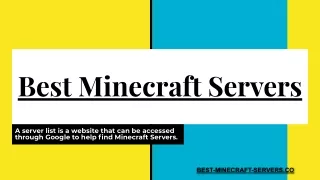 Best Minecraft Servers