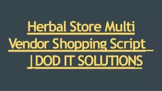 herbal store multi