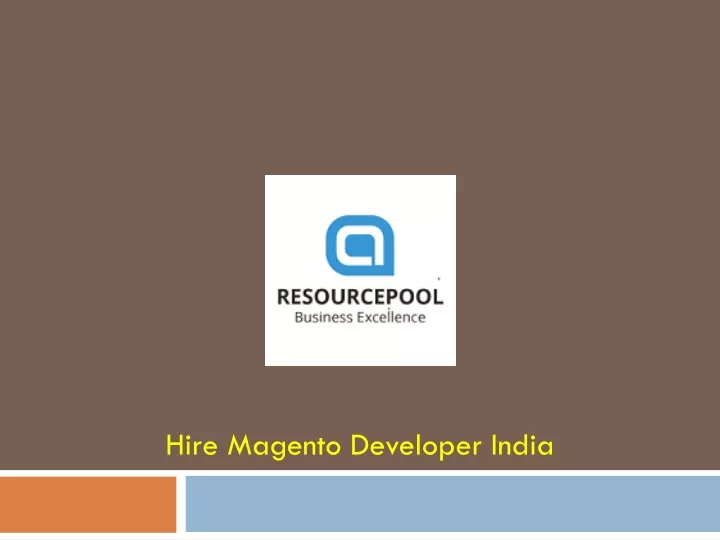 hire magento developer india