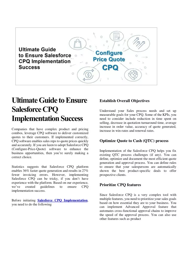 ultimate guide to ensure salesforce