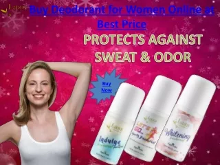 Buy Organic Deodorant Online for Women