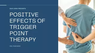 Positive Effects Of Trigger Point Therapy
