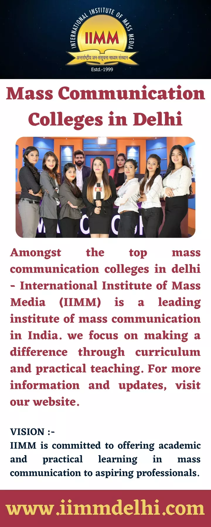 mass communication colleges in delhi