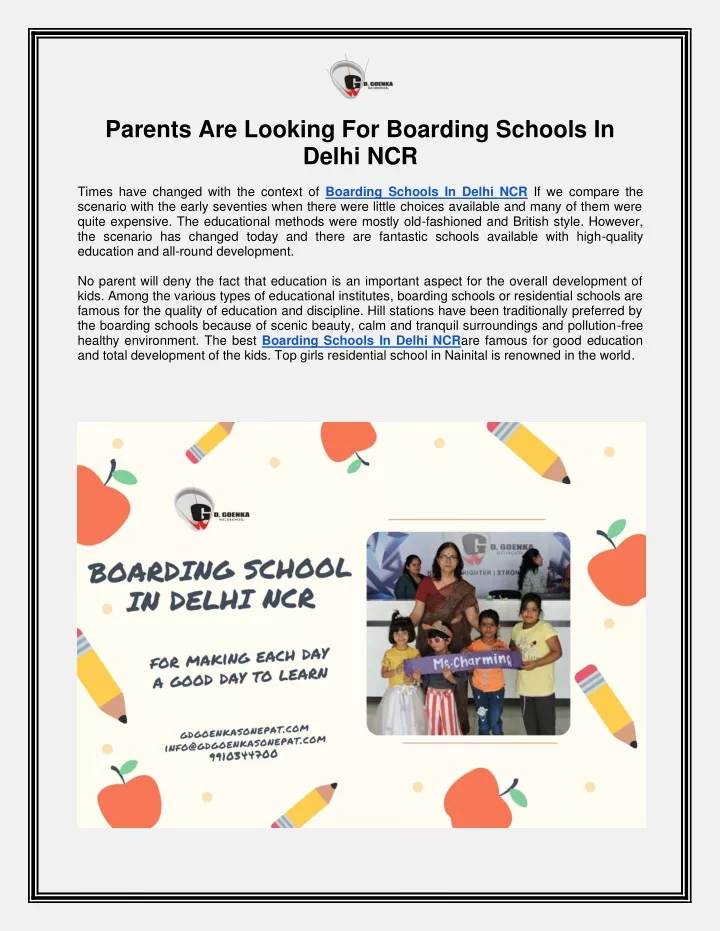 parents are looking for boarding schools in delhi