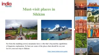 Must-visit places in Sikkim | Sikkim Packages