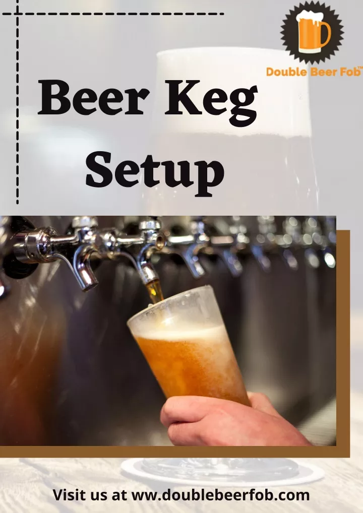 beer keg setup