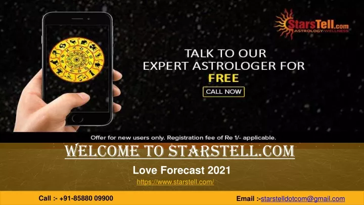 welcome to starstell com love forecast 2021