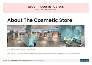 Buy beauty products online in NZ – The Cosmetic Store Auckland