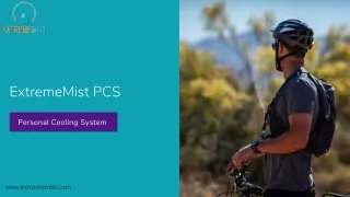 Personal Cooling System ExtremeMist PCS