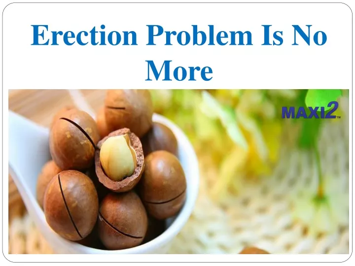 erection problem is no more